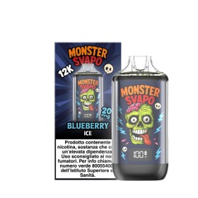 BLUEBERRY ICE POD USA E GETTA MONSTER SVAPO